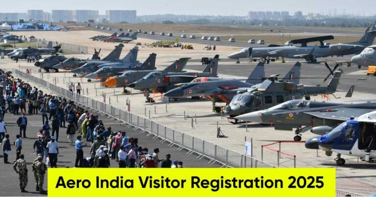 Aero India Visitor Registration 2025