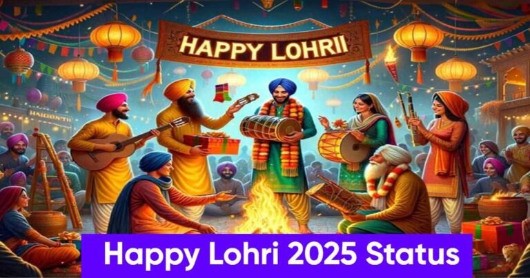 Happy Lohri 2025 Status