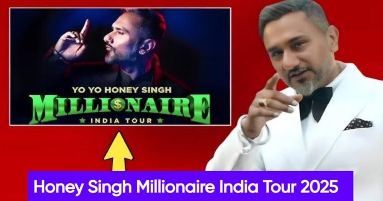 Honey Singh Millionaire India Tour 2025