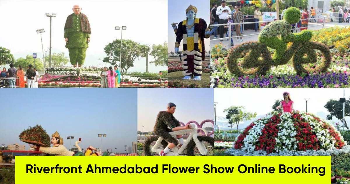 Riverfront Ahmedabad Flower Show Online Booking