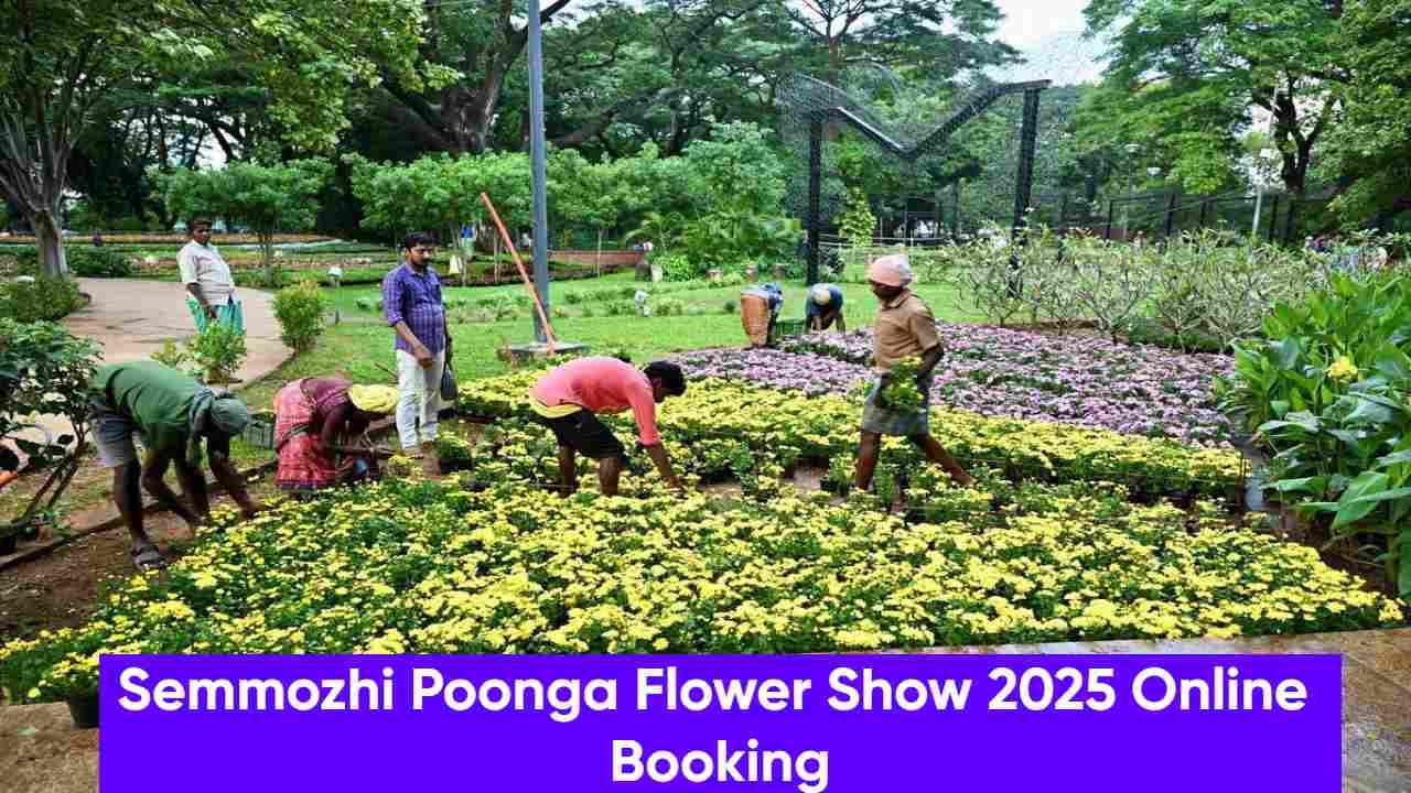 Semmozhi Poonga Flower Show 2025