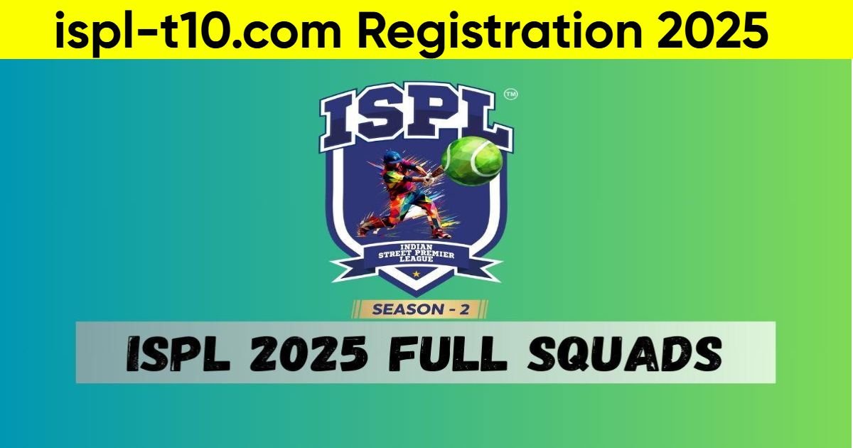ispl-t10.com Registration 2025