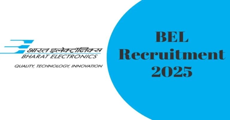 BEL Recruitment 2025