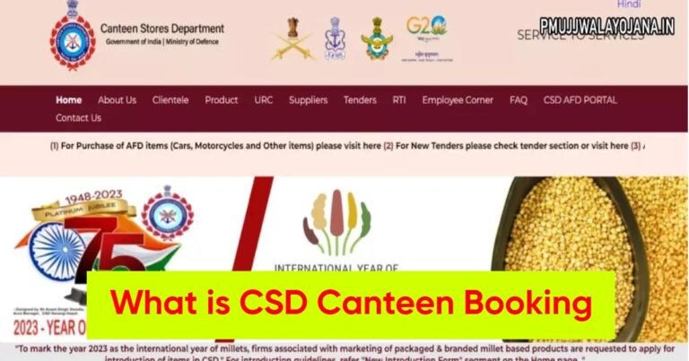 CSD Canteen Booking