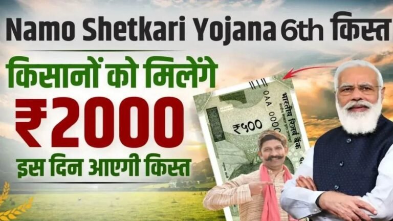 Namo Shetkari Yojana 6th Installment Date