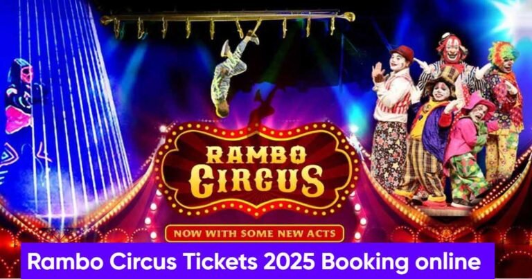 Rambo Circus Tickets 2025 Booking