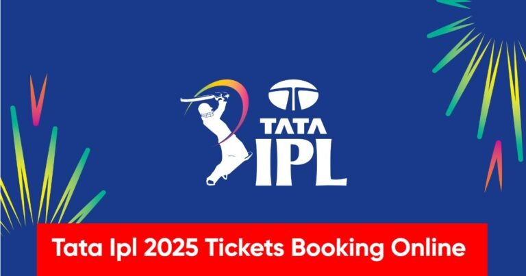 Tata Ipl 2025 Tickets Booking Online