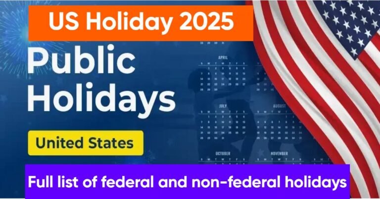 US Holiday 2025